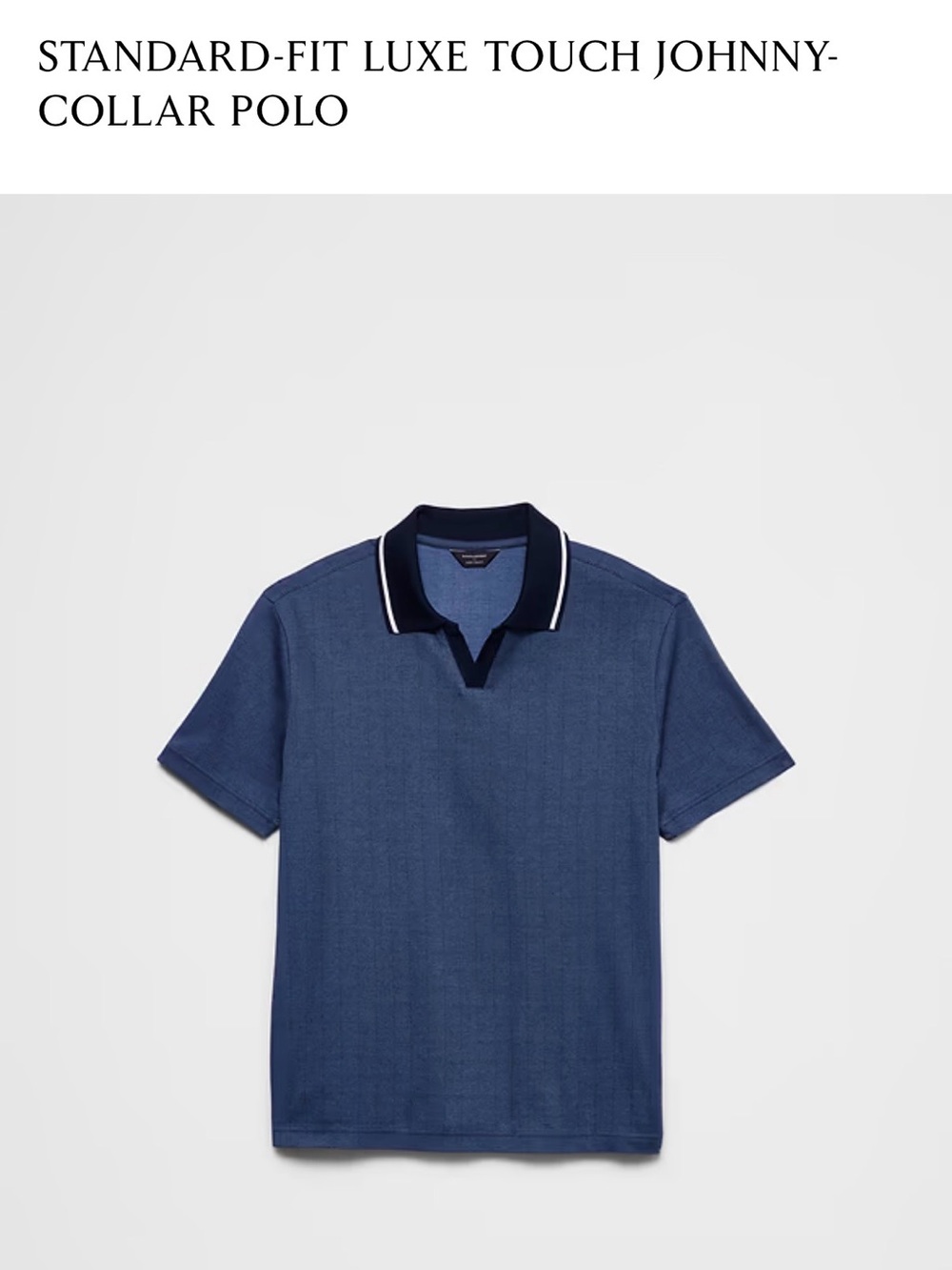 LUXE TOUCH JOHNNY-COLLAR POLO
